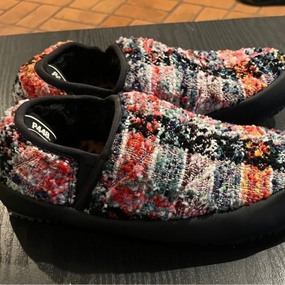 P448 Laby Slipper Plaid/Tweed - Size 38 or 8 - NWOT - Picture 7 of 9